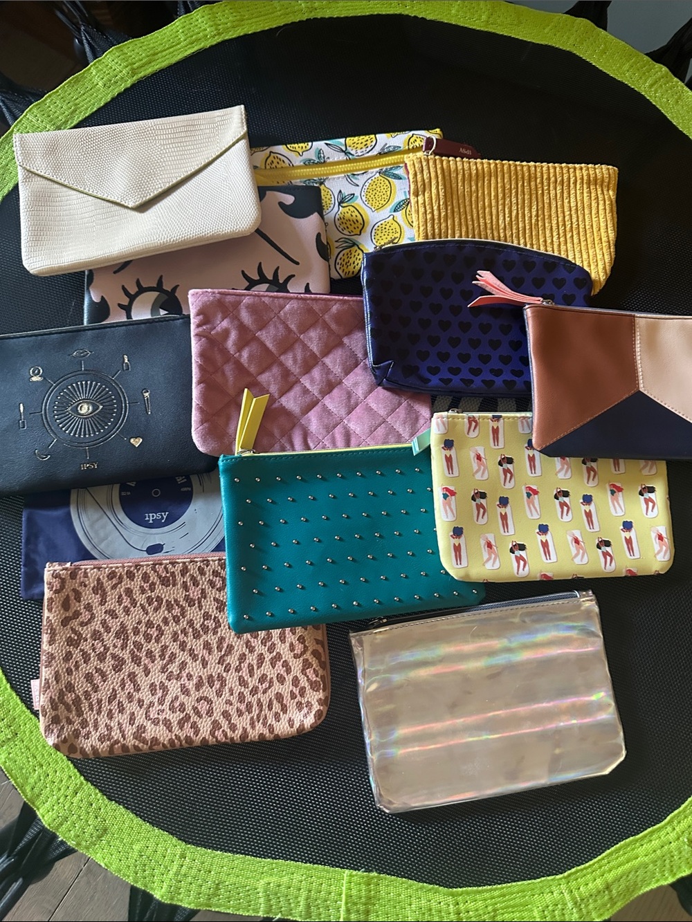 Ipsy Bag Lot of 13 Various MakeUp Bags Unused